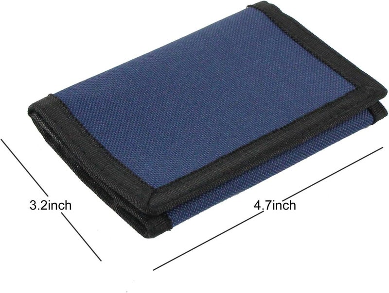 Jonyee Kids Wallet for Boys and Girls, Novelty Wallet for Boys Ages 5-7, Camo Teen Wallet for Kids Birthday Gifts (Navy Blue) - Image 3