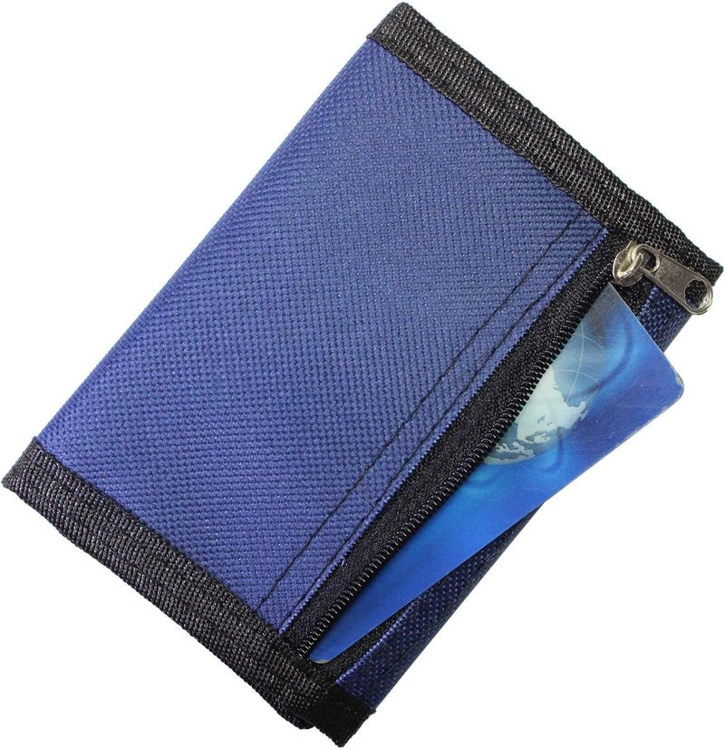 Jonyee Kids Wallet for Boys and Girls, Novelty Wallet for Boys Ages 5-7, Camo Teen Wallet for Kids Birthday Gifts (Navy Blue) - Image 4