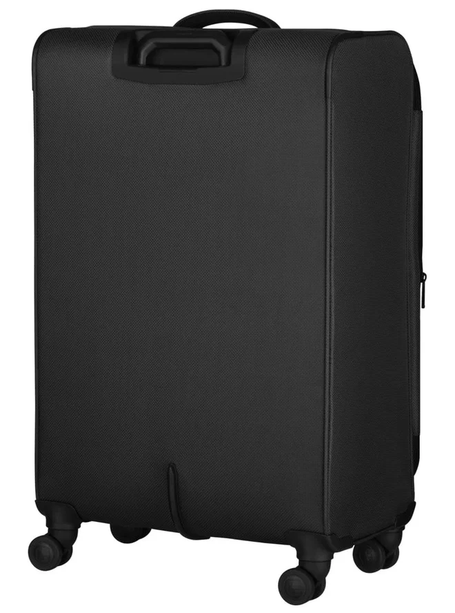 Wenger 68 Vibrave Medium 68 Cm Softcase 4-Double Wheeled Expandable Check-In Luggage Trolley - Black  | Best Price UAE