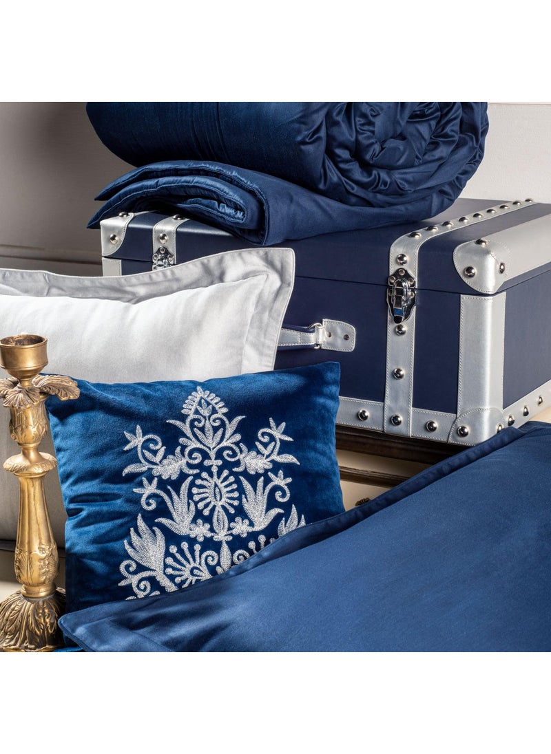 SPACES Spaces Toujours 100 Cotton Bed in A BagMidnight Blue  - Image 4