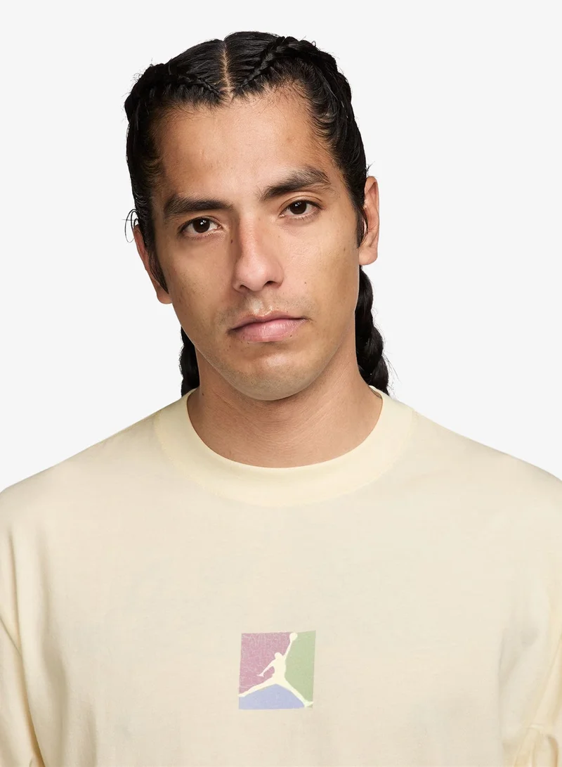 Jordan PALE IVORY Jordan Elevate Graphic T-Shirt for Men | Best Price UAE