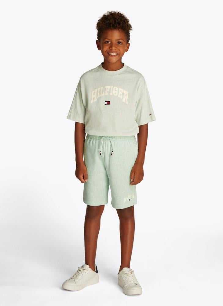TOMMY HILFIGER Kids Drawstring Varsity Sweatshorts  - Image 1