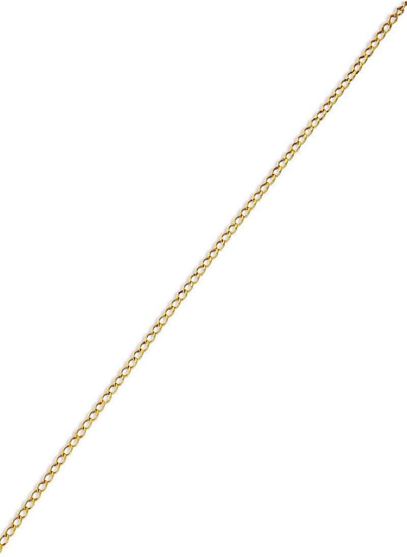 FK Jewellers - Gold Curb Bracelet 21KT - FKJBRL21KU6002 - Image 1