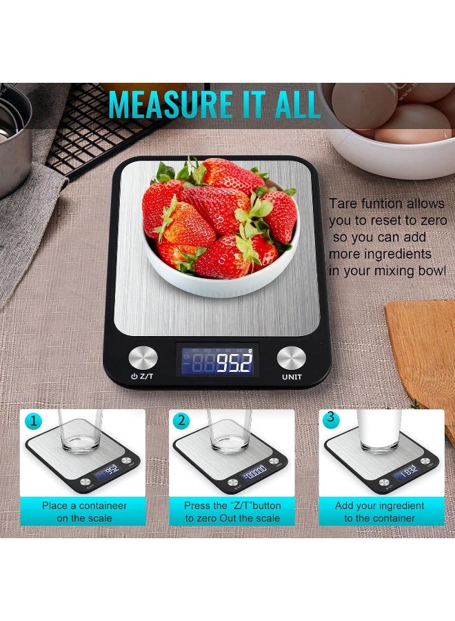 Digital Kitchen Scale Multifunction Food Scale