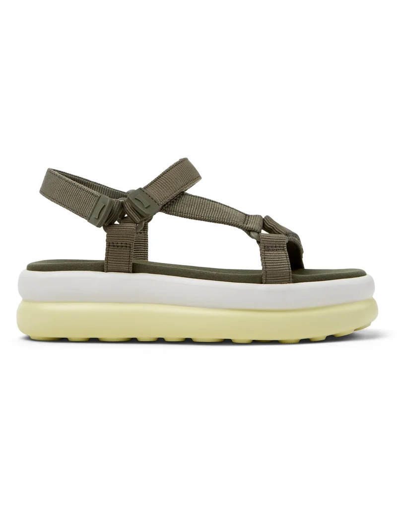 Camper Pelotas Flota Up, Women's Sandal, Green