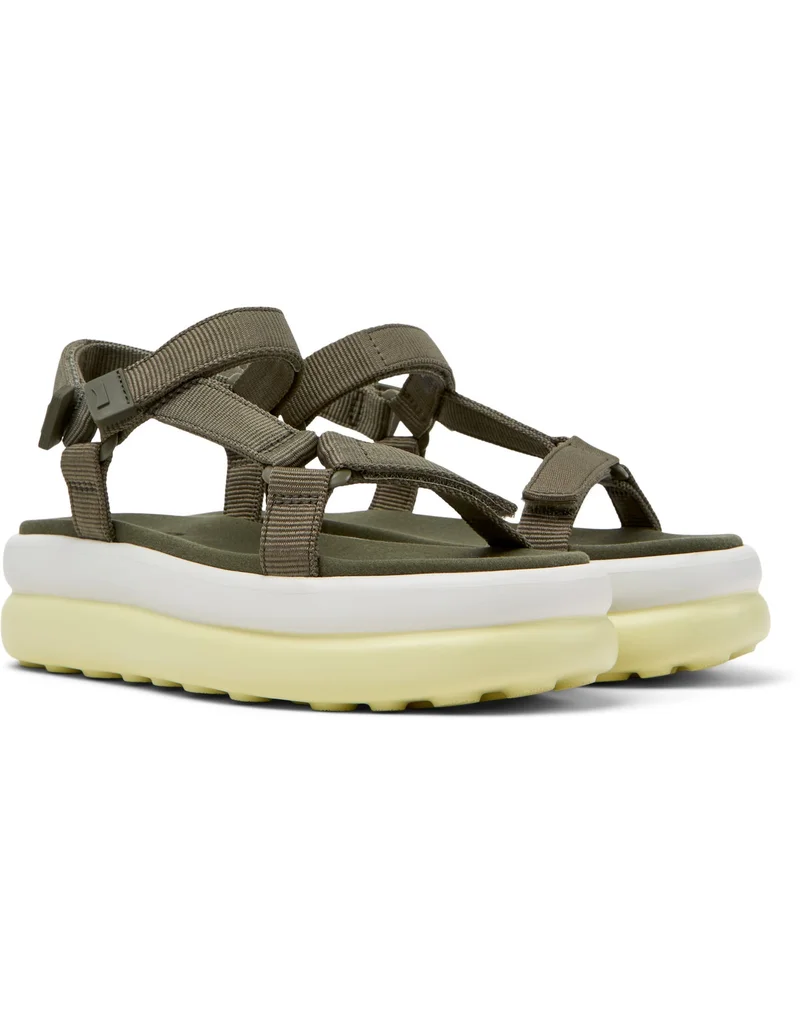 Camper Pelotas Flota Up, Women's Sandal, Green