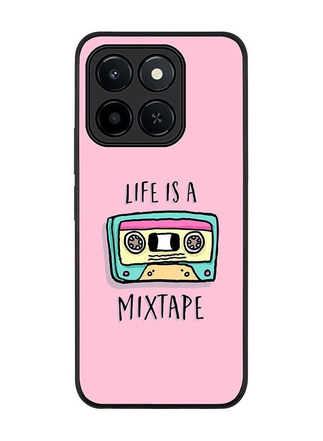 Stylizedd For Honor X6c Case,Slim fit Camera Protection, Shockproof Thin Phone cover  - Life is a mixtape - Image 1