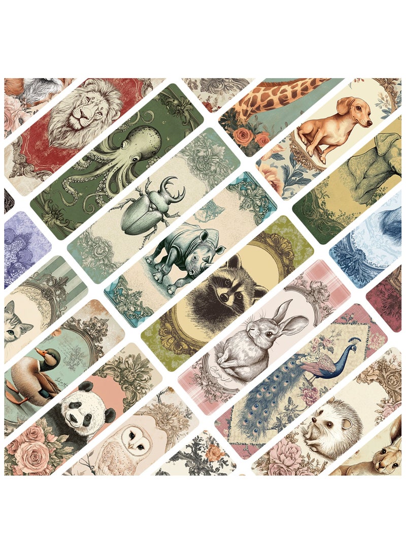 30 قطعة من علامات الكتب الورقية بموضوعات حيوانات لطيفة للبالغين والأطفال علامات كتب حيوانات فريدة للطلاب والمعلمين والمدرسة والمكتب المنزلي وعشاق القراءة - Image 3