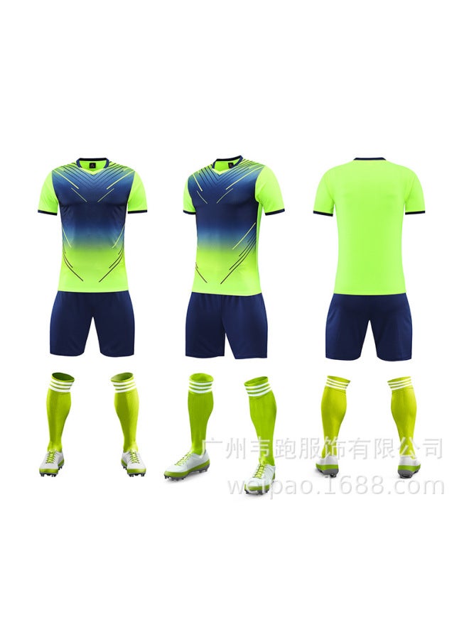 Fluorescent Green Football Jersey - Image 1