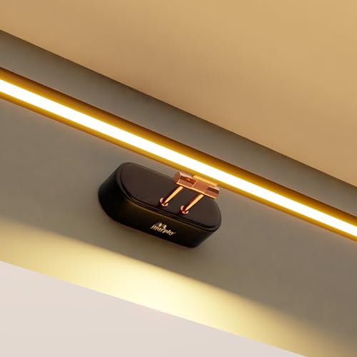 Murphy 12W 3-in-1 Color Chnaging Black Rose Gold Finish LED Mirror Picture Wall Light,Bathroom Vanity Led Mirror Light with 2 Year Warranty (Cool White/Warm White/Natural White)-Pack of 1 - Image 1