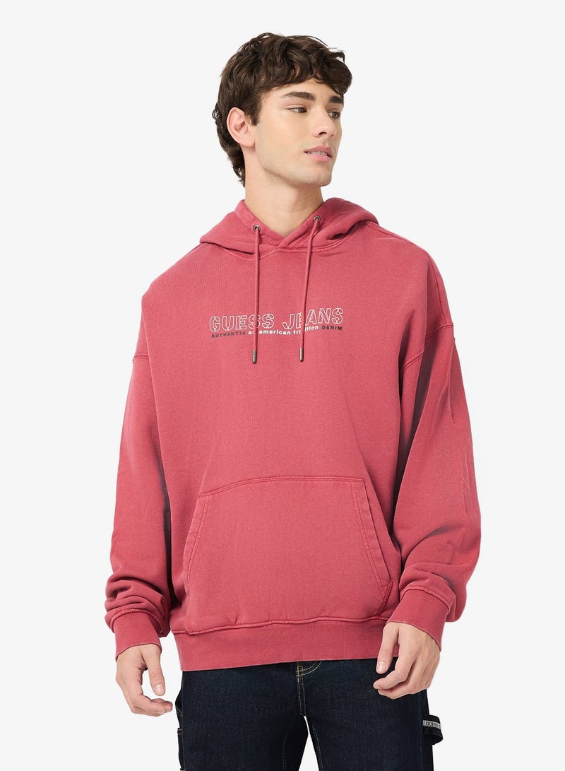 GUESS Logo Hoodie - Image 1