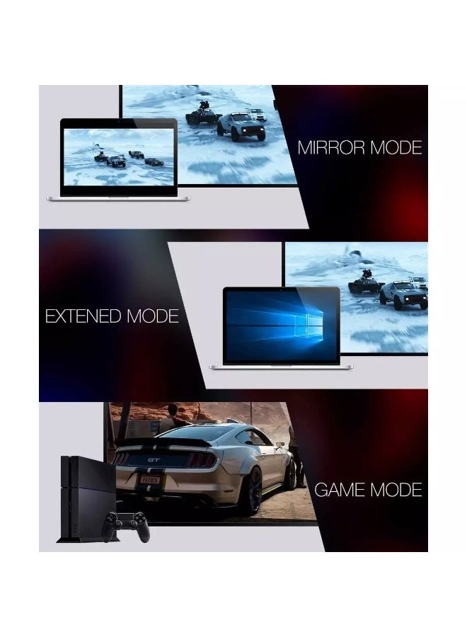 جيسوس كابل HDMI 2.0 بدقة 4K بطول 2 متر - كابل HDMI مضفر عالي السرعة بسرعة 18 جيجابت في الثانية يدعم دقة 4K بمعدل 60 هرتز، وتقنية HDR، وتقنية ARC، ومنفذ إيثرنت لأجهزة PS5 وPS4 والتلفزيونات الذكية وأجهزة الكمبيوتر والشاشات (أحمر) - Image 3