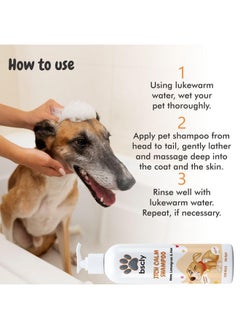 Harrods Bscly Itch Calm Shampoo with Neem, Lemongrass & Aloe | Dog Shampoo for Pomeranian, Shih tzu Puppy, German Shepherd, Labrador & Golden Retriever, Dogs Shampoo | 100ml  - Image 5