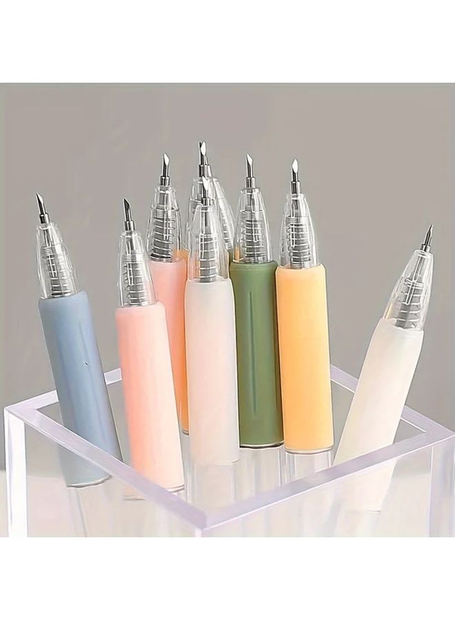 8pcs Craft Push Pen Knife Art Paper Cutting Engraving Tool For Journaling Templates - Image 1