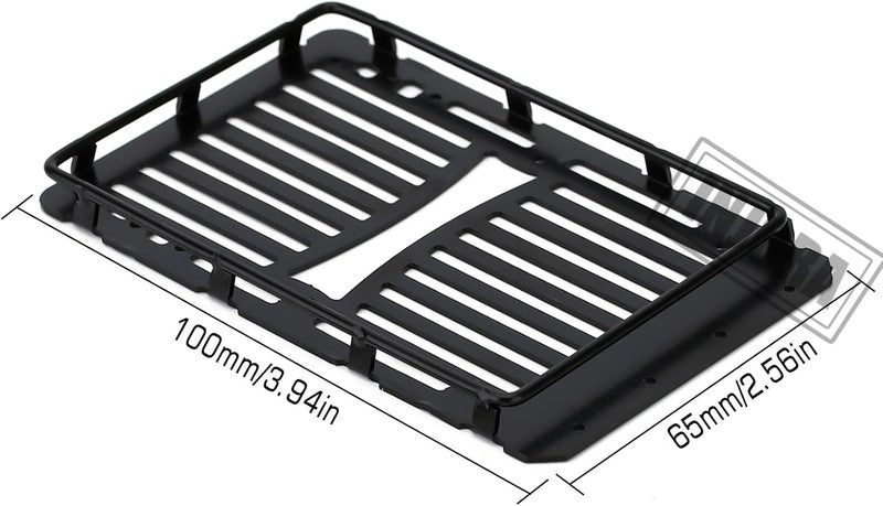Yurefax Metal Roof Rack for 1/24 RC Crawler Cars - Image 2