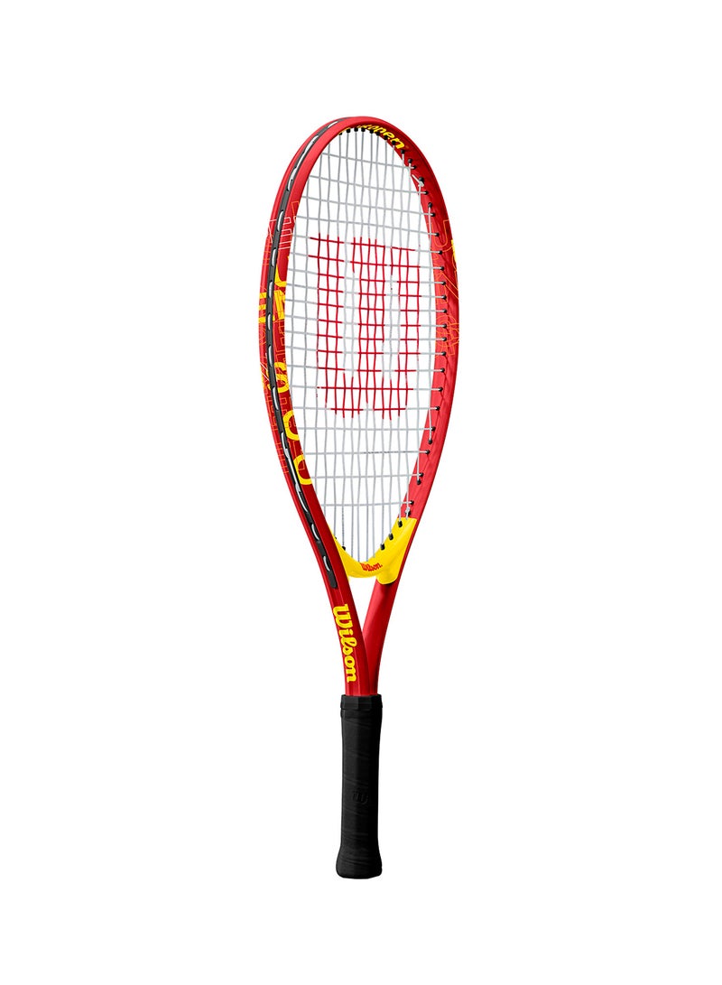 Wilson Us Open 23 Tennis Racket, 16x19, Junior Beginners - Red/ Yellow - Image 2
