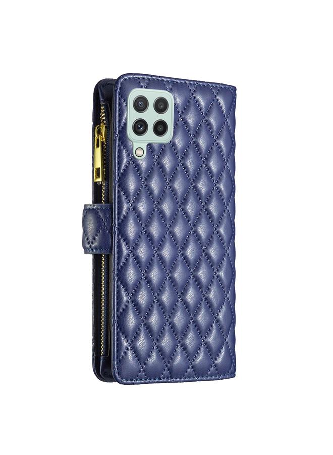 اس-توب جراب لهاتف Samsung Galaxy A22 4G مع محفظة جلدية بسحاب من الماس - Image 3