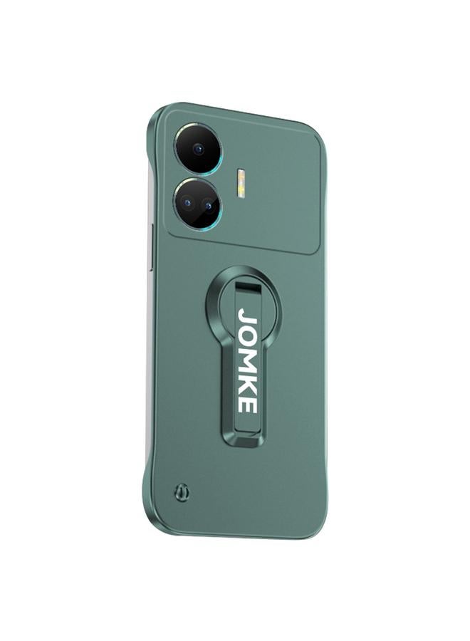 The Bros Case For Realme GT Neo5 SE Baking Varnish 360 Rotate Holder No Frame PC Phone Case