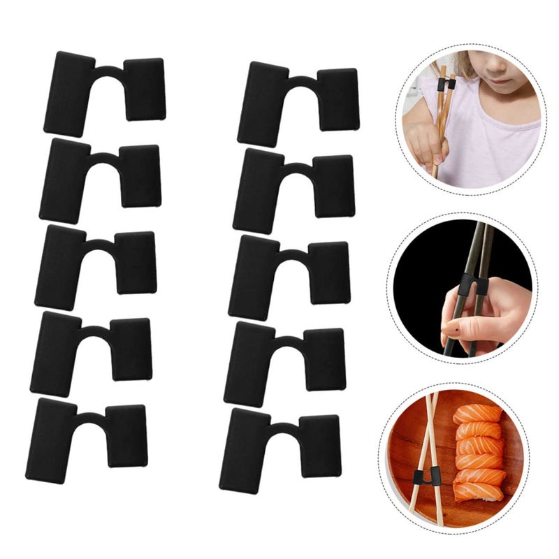 Plastic Training Covers For Korean Chopsticks 10pcs Helper Set Easy To Use - Image 5