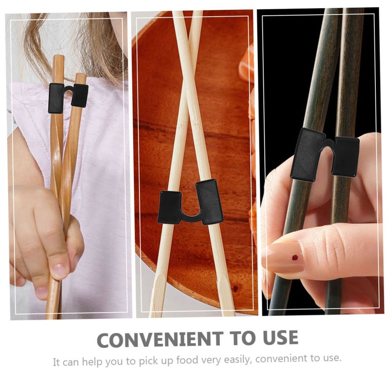 Plastic Training Covers For Korean Chopsticks 10pcs Helper Set Easy To Use - Image 3