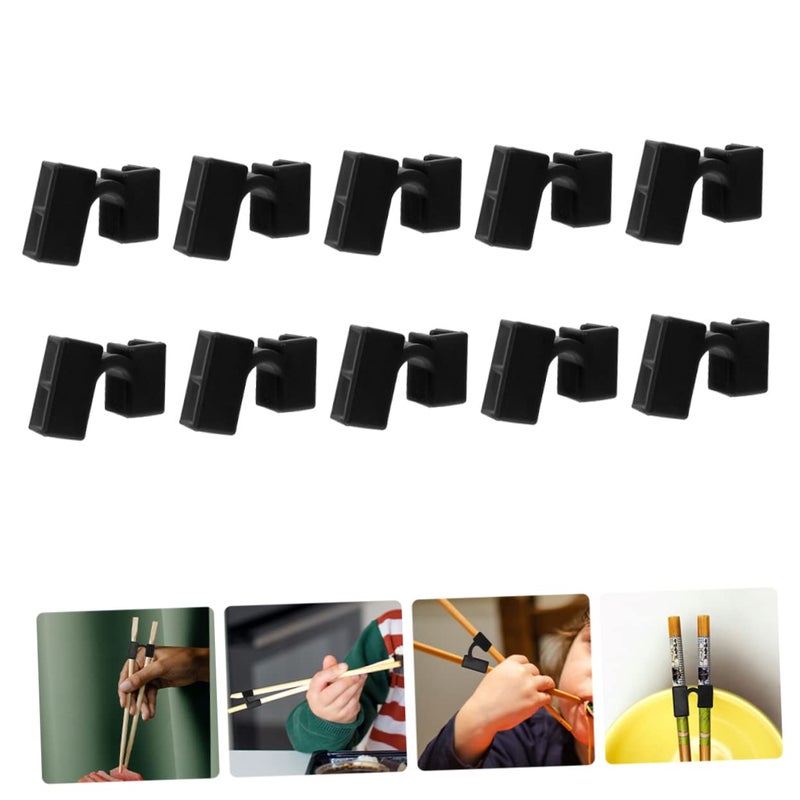 Plastic Training Covers For Korean Chopsticks 10pcs Helper Set Easy To Use - Image 4