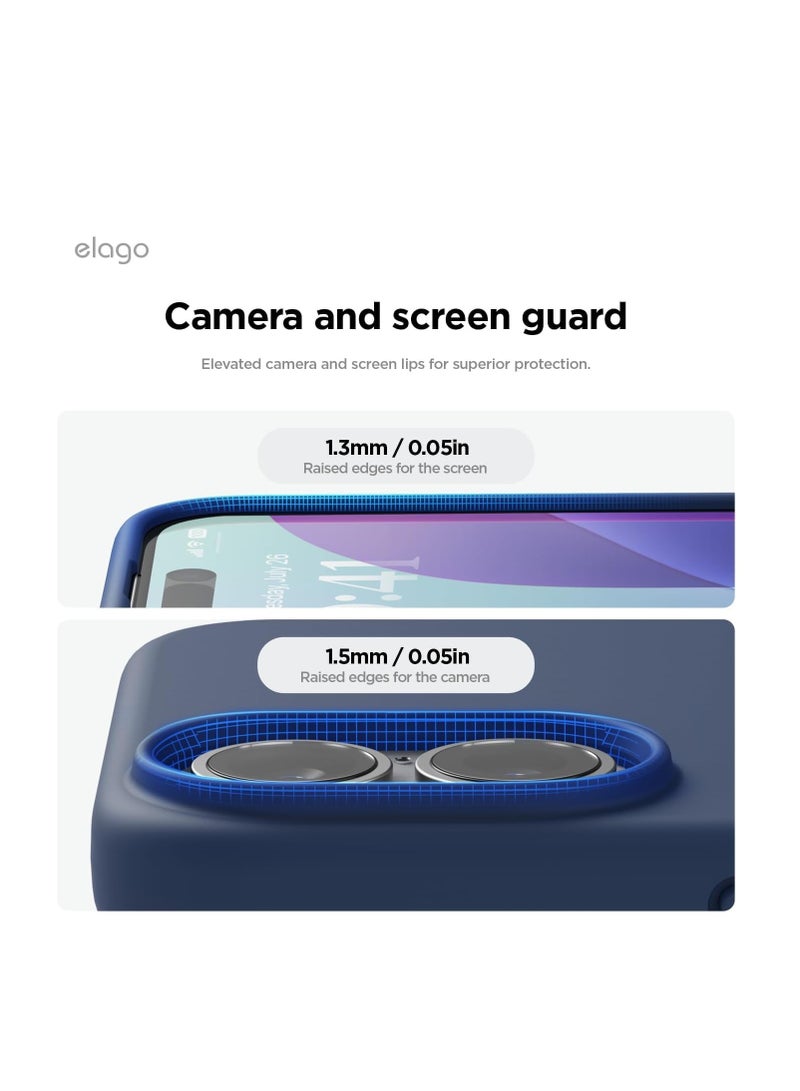 Compatible with iPhone 16 Case, Premium Liquid Silicone Case, Full Body Protective Cover, Shockproof, Slim Phone Case, Anti-Scratch Soft Microfiber Lining, 6.1 inch  - Image 2