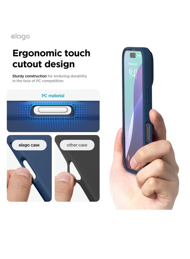 Compatible with iPhone 16 Case, Premium Liquid Silicone Case, Full Body Protective Cover, Shockproof, Slim Phone Case, Anti-Scratch Soft Microfiber Lining, 6.1 inch  - Image 3