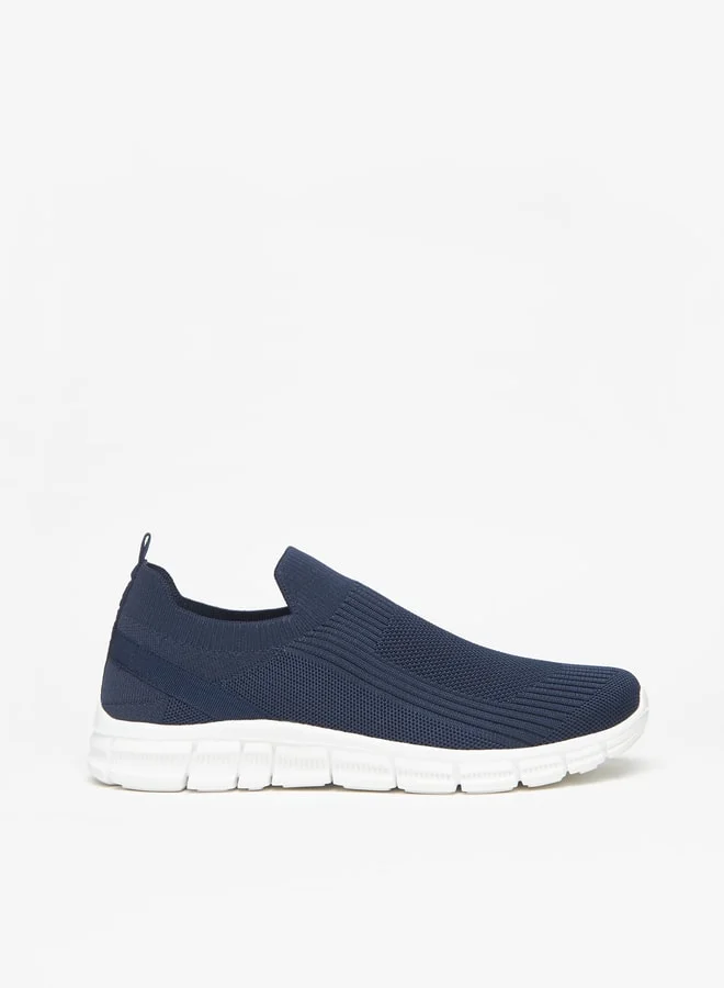 شو اكسبرس Men's Textured Slip-On Sports Shoes