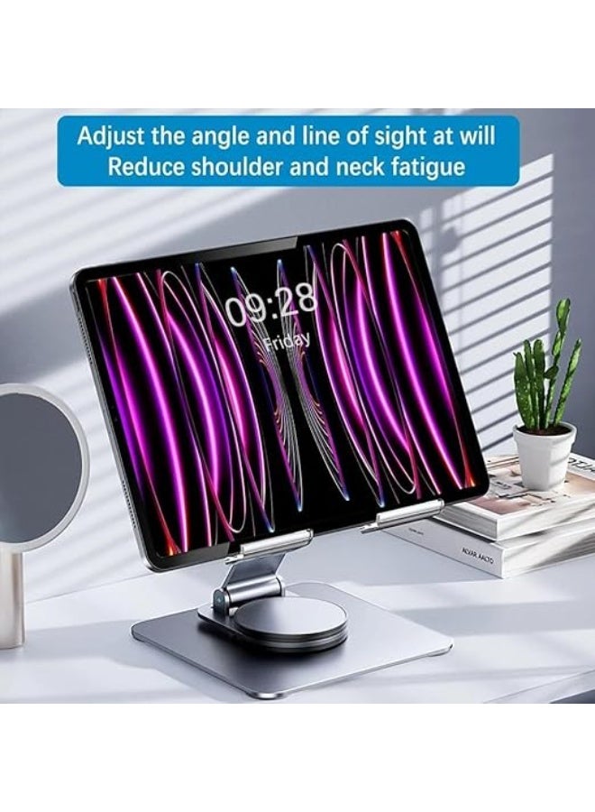 360° Rotating Aluminum Laptop Holder Stand K14 for Any Position All-Angle Comfort - Image 3