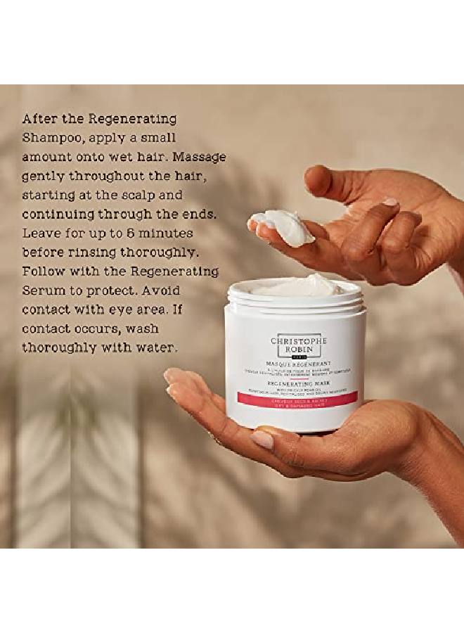 Christophe Robin Regenerating Mask With Prickly Pear Seed Oil 8.4 Fl. Oz. - Image 5