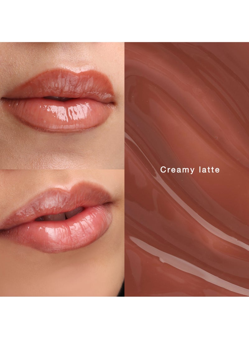 Janelle Cosmetics Hydrating Lip Gloss - Creamy latte (new edition) - Image 2