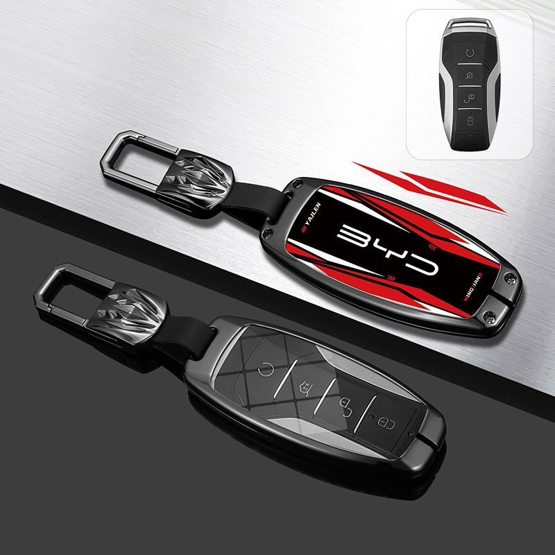 BYD Han Key Cover for 2023 Models - Compatible with Dolphin, Seagull, Song Pro, Yuan Plus, Tang, Qin Plus DMi, EV & Car Accessories - Image 1