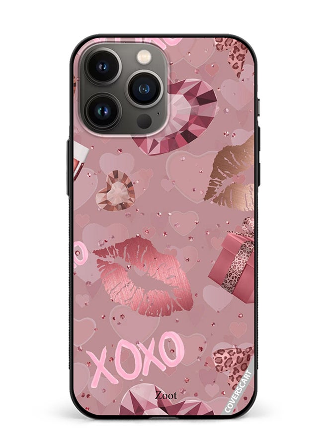 COVERSCART Protective Case Cover For Apple iPhone 14 Pro Max Xoxo Design Multicolour