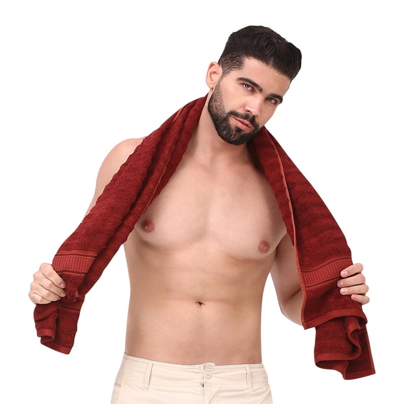Dollar Bath Towels Bamboo 600 GSM Bath Towel Set Pack of 1 - Image 1