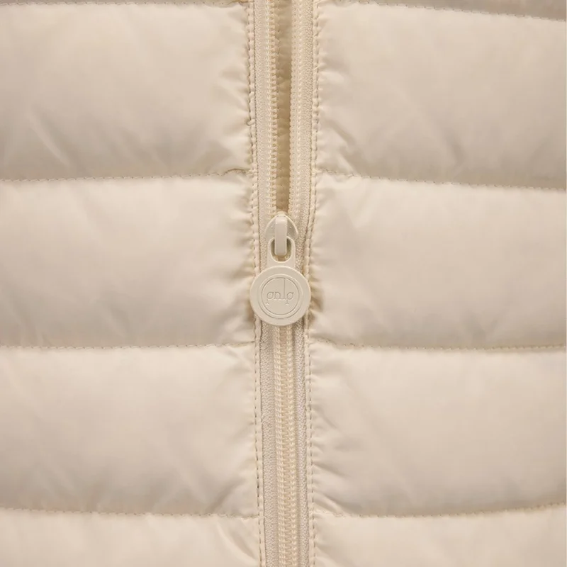 Penelope Bedroom Lulu Women's Goose Feather Coat Ecru M