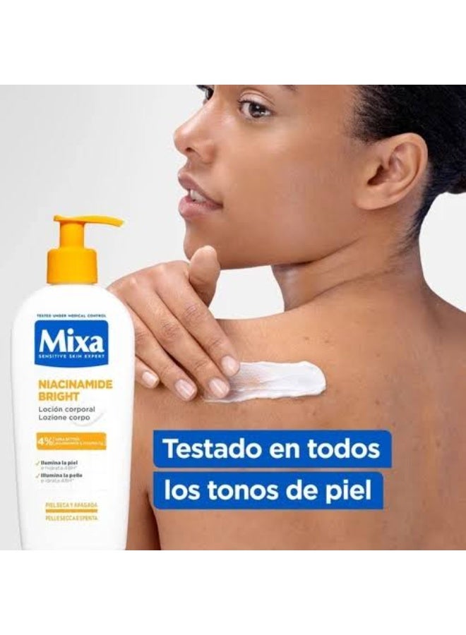 Mixa Niacinamide Bright Body Lotion 250ml - Image 4