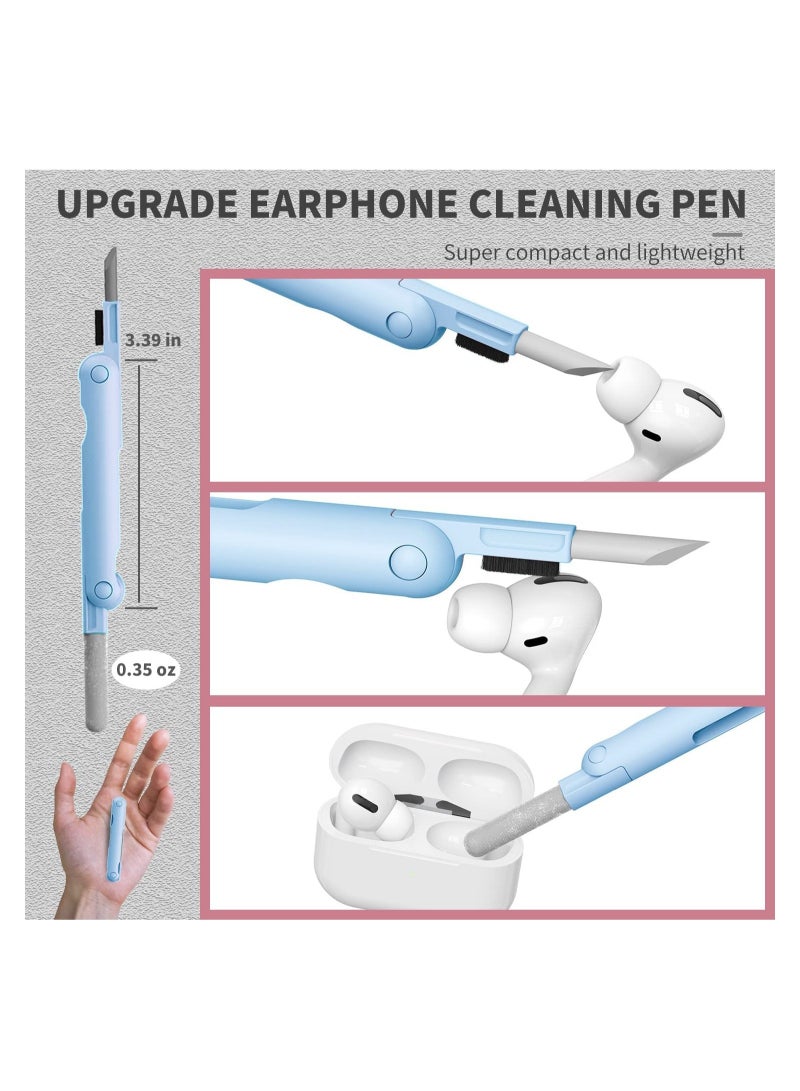 7 in 1 Keyboard Cleaner Set, Computer MacBook Earphone Cleaning Kit, Tablet and Screen Dust Brush Including Soft Sweep - Image 2