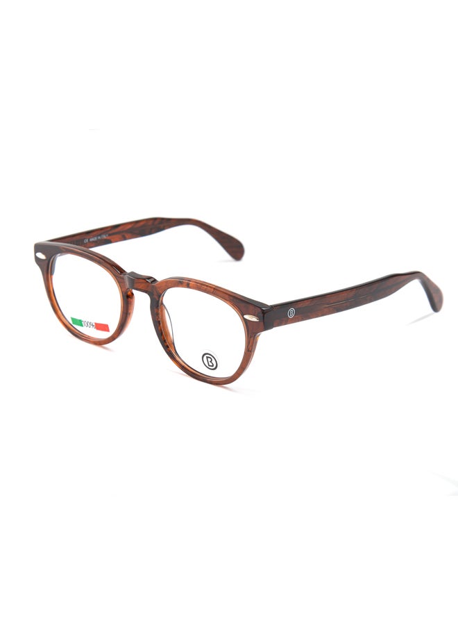 B1919  Round ( Made in Italy ) Mens Optical Frames - Image 2