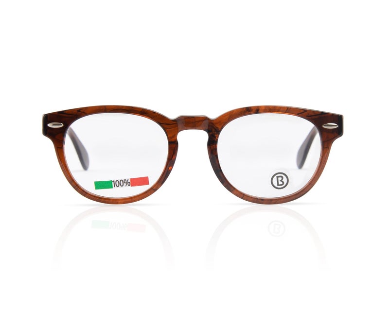 B1919  Round ( Made in Italy ) Mens Optical Frames - Image 1