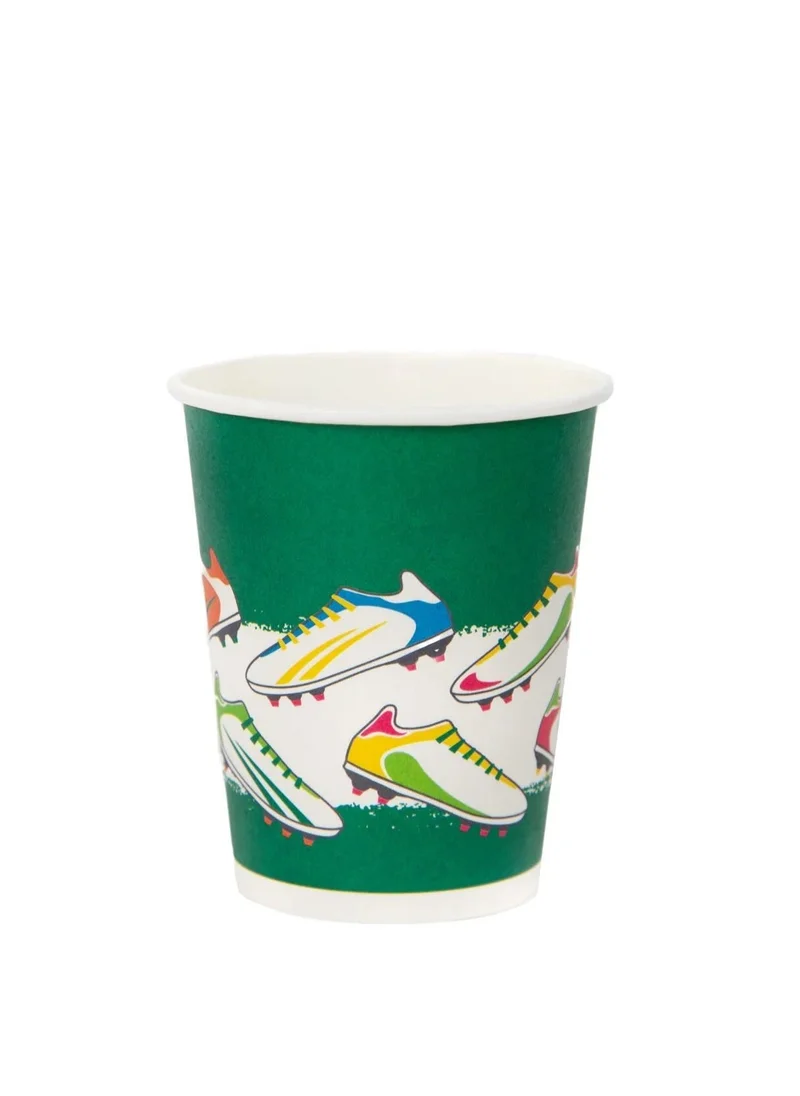توكينج تيبلز Recyclable Football Cups - 8 Pack
