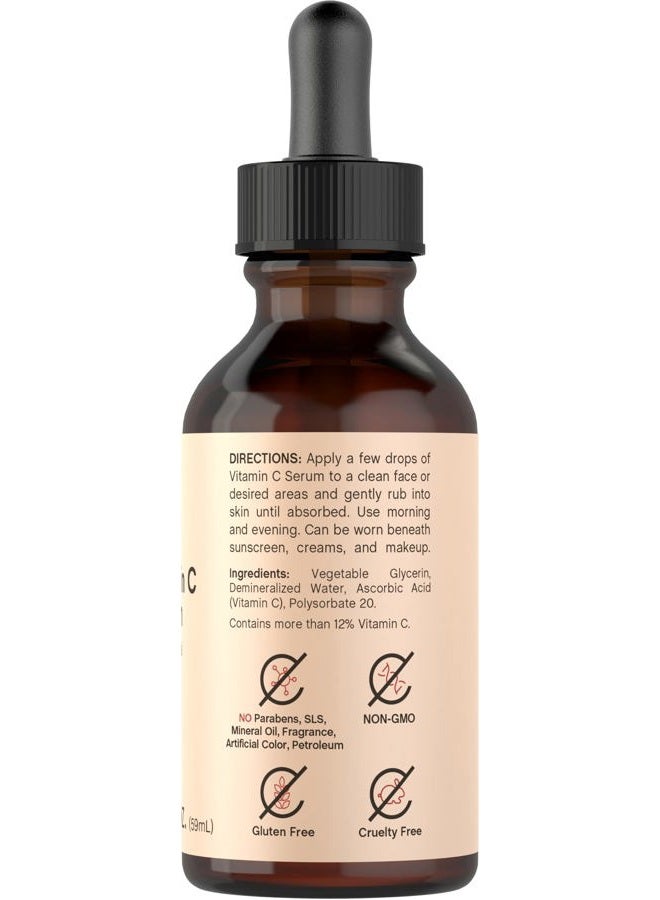 Coera Vitamin C Serum for Face | 2 oz | Hydrating Serum for Dark Spots | Paraben & SLS Free - Image 2