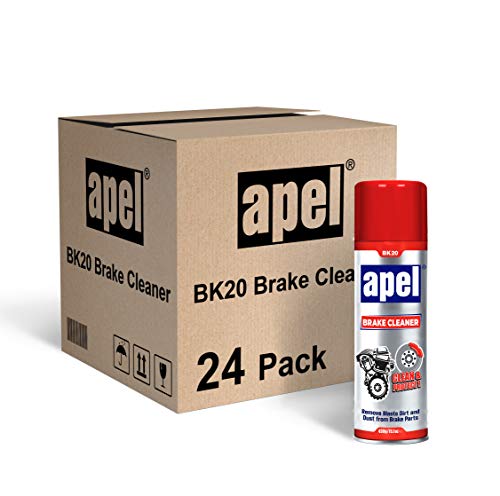 Mitreapel Brake Cleaner (12 x 15.1 fl oz) Non-Chlorinated Brake Parts Cleaner for Disc, Pads, Calipers, Springs, Rotors and Clutch (Pack of 12) - Image 1