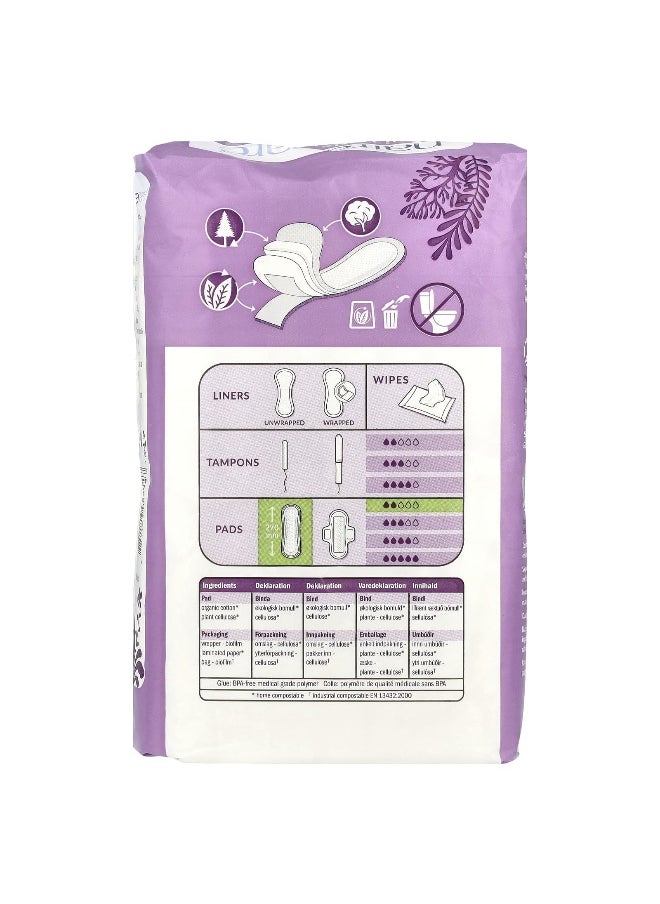 NATRACARE Natracare, Maxi Pads, Organic Cotton Cover, Regular, 14 Pads  - Image 2