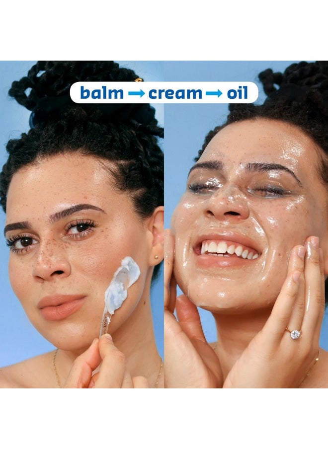 belif - Elif Aqua Bomb Cleansing Balm ; Hydrating Makeup Remover & No Mess Clean Up ; Smoothens & Moisturizes Skin After Cleansing ; /W Lotus Flower Marshmallow Root & Lady'S Mantle ; 3.3 Floz - Image 1