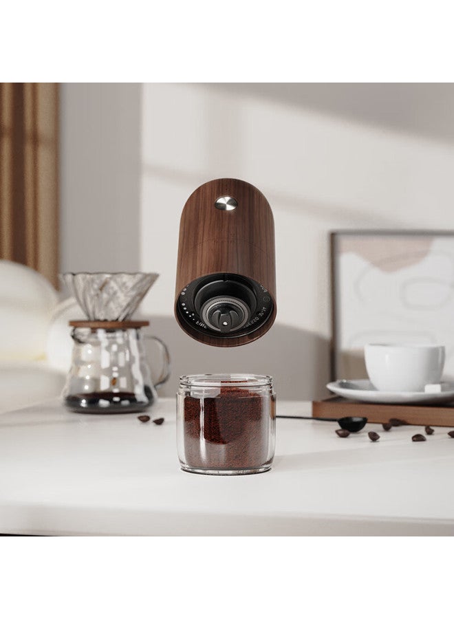 Cliton Electric Coffee Grinder, Hand-cranked Coffee Bean Grinder, Portable Pour-over Coffee Maker, Automatic Grinding Machine - Image 2