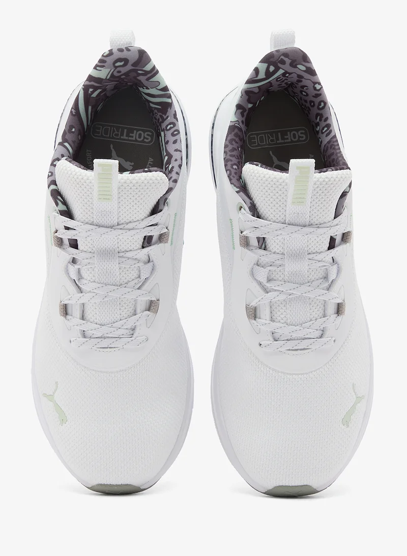Puma PUMA White-Smokey Gray-Sage Glow Softride Charm Animal for Women | Best Price UAE