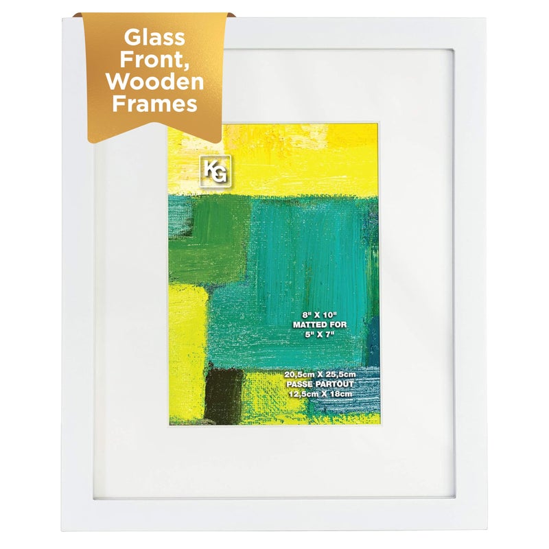 كيرا جريس إطار صورة Kiera Grace Contempo 8 "× 10" "إطار صورة كبير مع Easel يحمل 5" × 7 " - Image 1