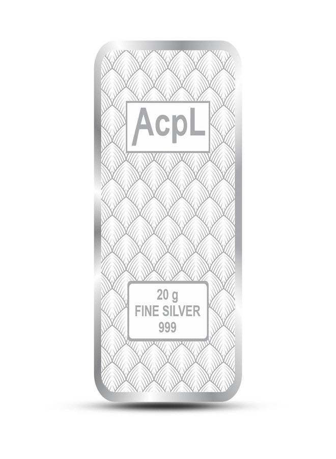 ACPL سبيكة فضة من مجموعة Acpl Precious Moments، وزنها 20 غرامًا، تحمل علامة الجودة BIS، وعيارها 999. - Image 1
