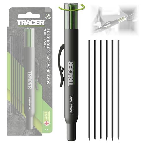 Tracer 6x Replacement Lead Dispenser (including 4x 2B Dark Graphite Replacement Leads and 2x Yellow Alternative Leads) - Image 1