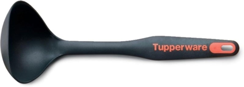 Tupperware Kitchen Prep Ladle (Black/Orange)